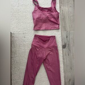 Beyond Yoga Pink Set